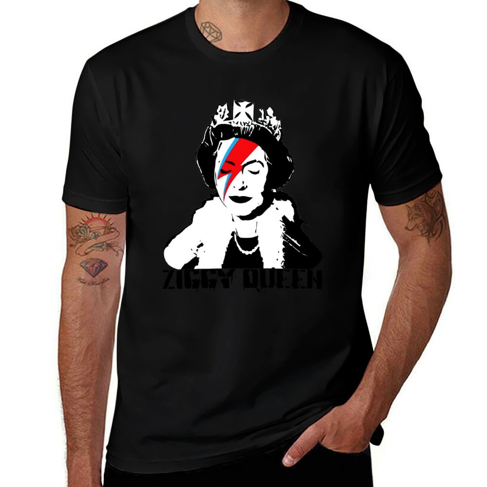 Футболка Queen Elizabeth Ziggy – обзор и цена Queen Street Fashion