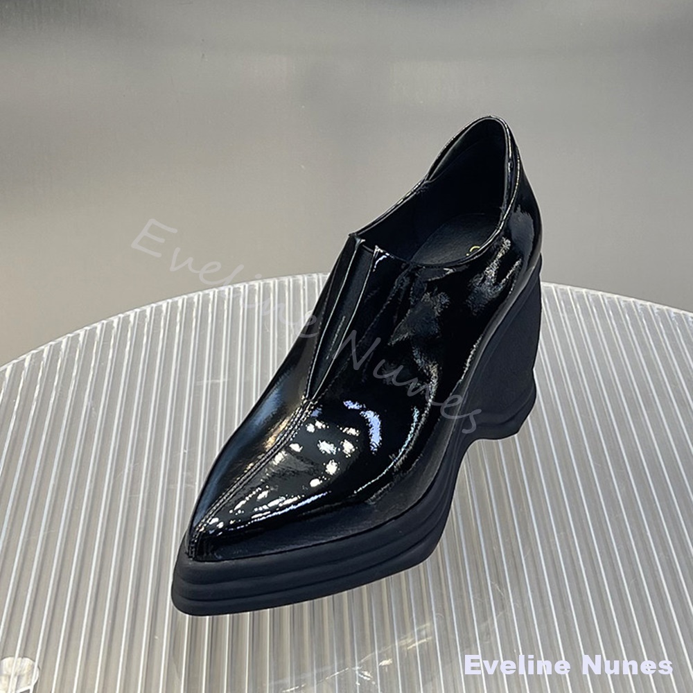 Туфли-лодочки на танкетке из л – обзор и цена Street Fashion Y2K