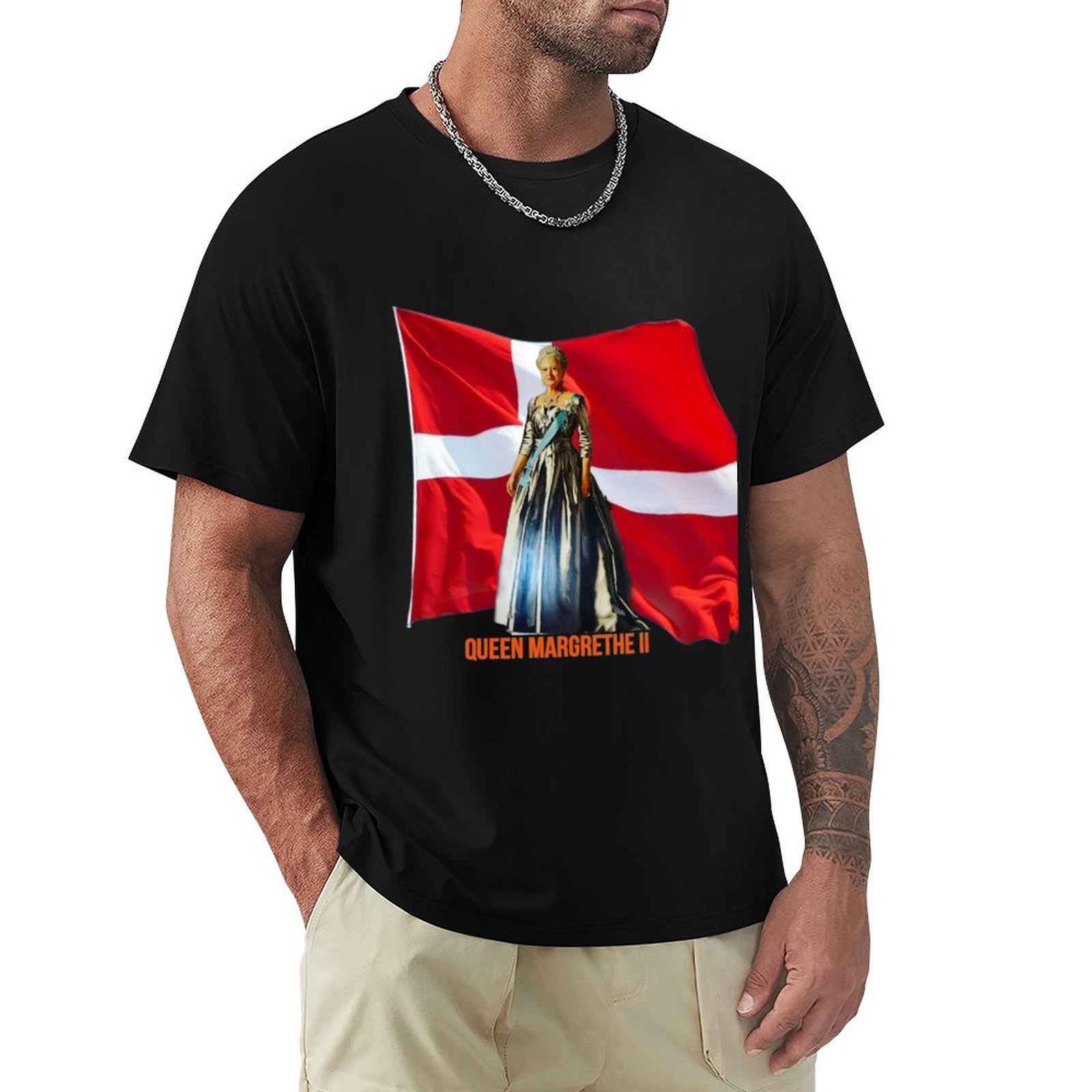 Футболка королевы Маргреты II, – обзор и цена Queen Street Fashion