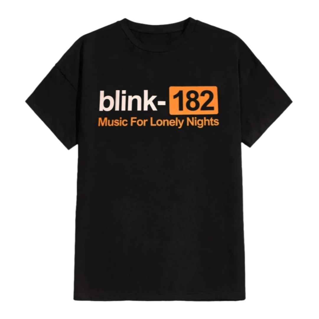 Футболка Blink 182 с принтом 