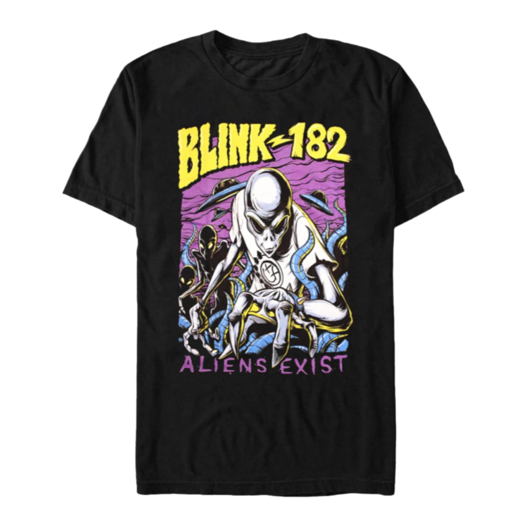Футболка Blink 182 с принтом 
