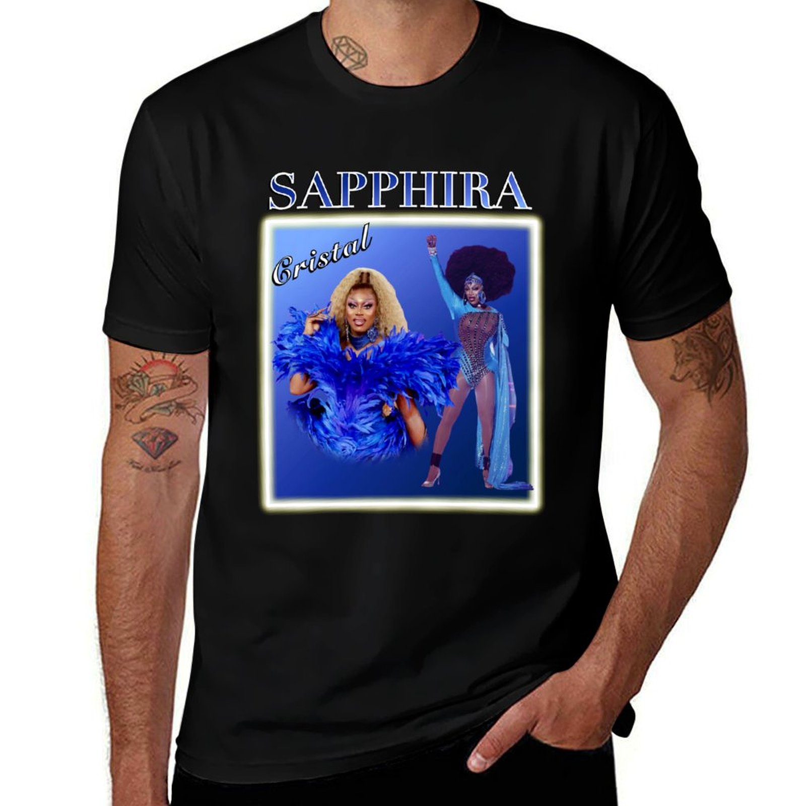 Футболка Sapphira Cristal Drag – обзор и цена Queen Street Fashion