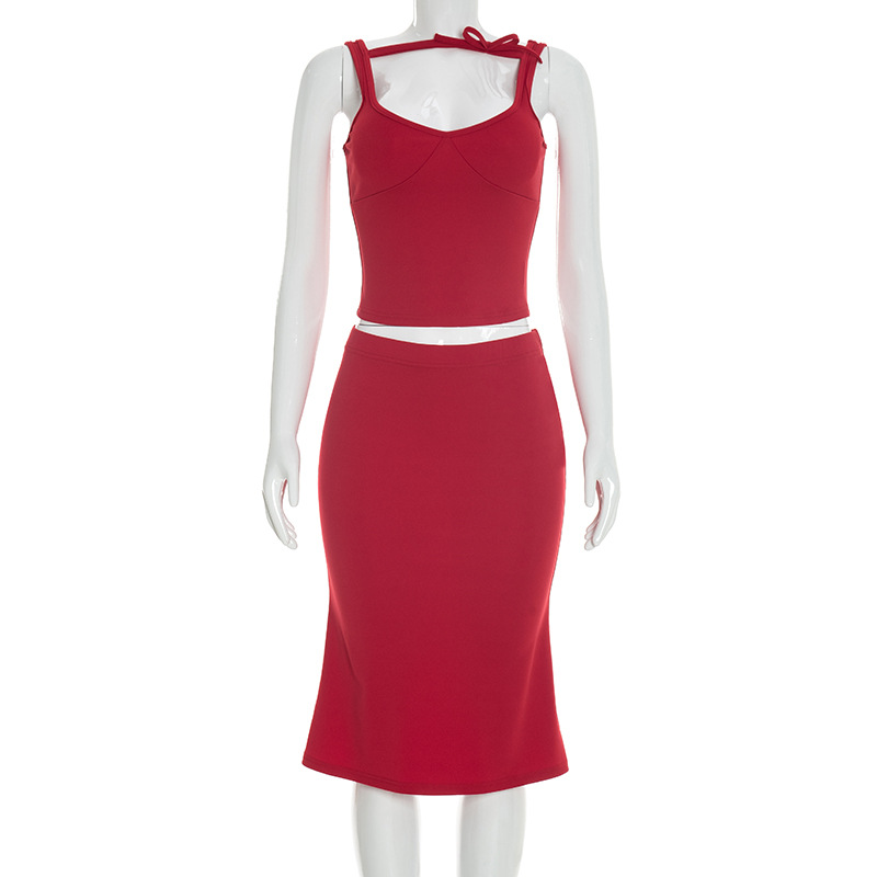 Женский однотонный комплект из – обзор и цена Fashion Street Night