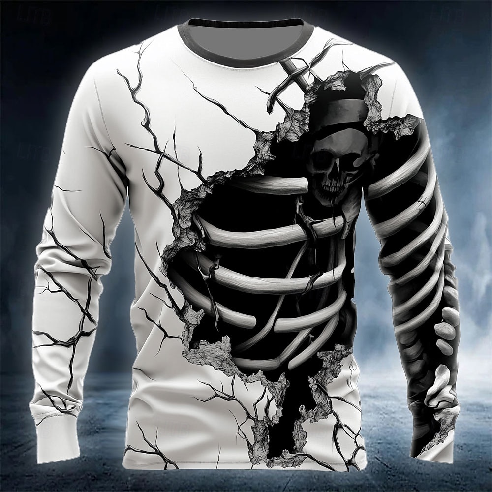 Забавная мужская футболка с 3D – обзор и цена Street Fashion Y2K